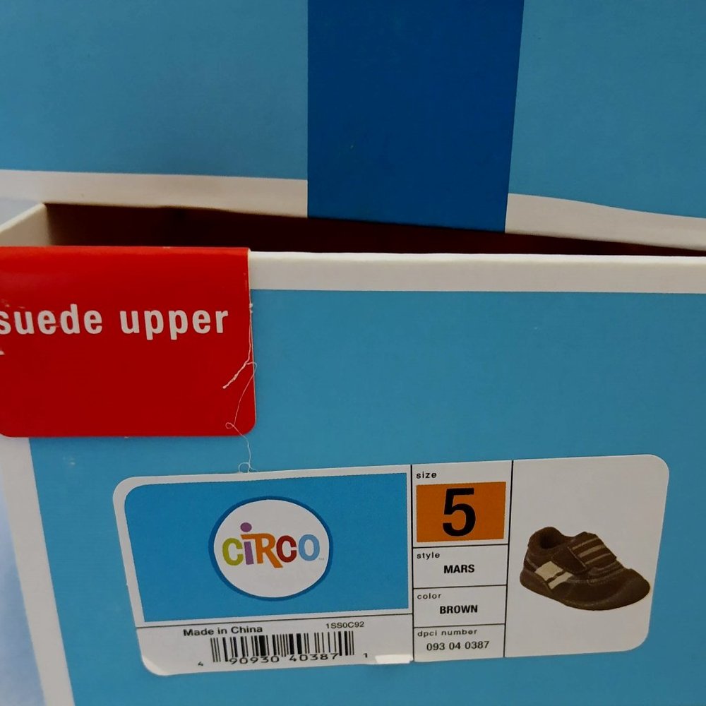 Little Boys Circo Sneakers Suede Uppers Baby Toddler 5M - Picture 6 of 15